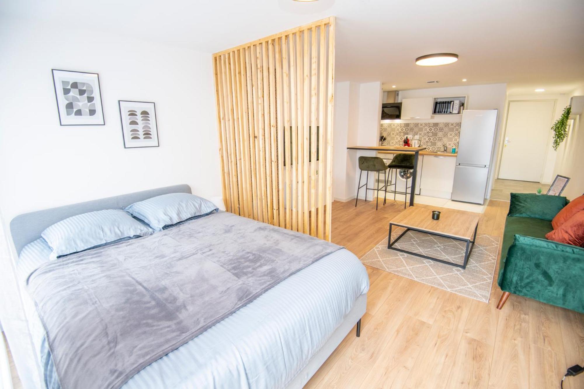 Studio Magda - Fibre Et Tv - Calme Et Confortable Saint-Quentin  Luaran gambar